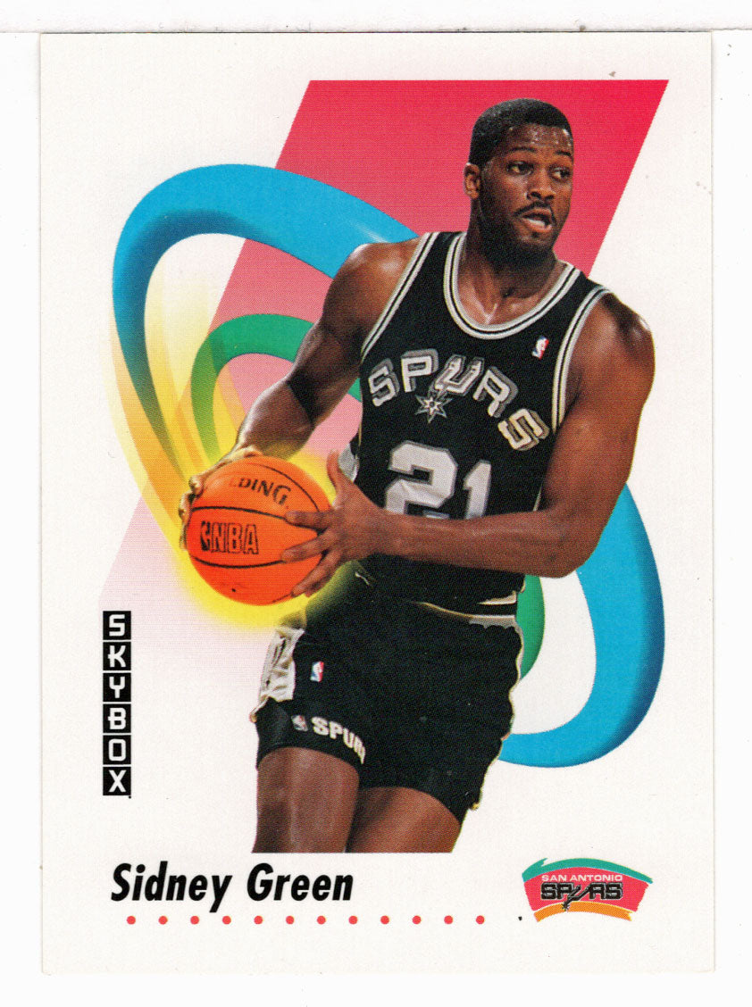 Sidney Green - San Antonio Spurs (NBA Basketball Card) 1991-92 Skybox # 257 Mint