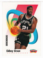 Sidney Green - San Antonio Spurs (NBA Basketball Card) 1991-92 Skybox # 257 Mint