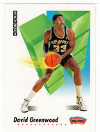 David Greenwood - San Antonio Spurs (NBA Basketball Card) 1991-92 Skybox # 258 Mint
