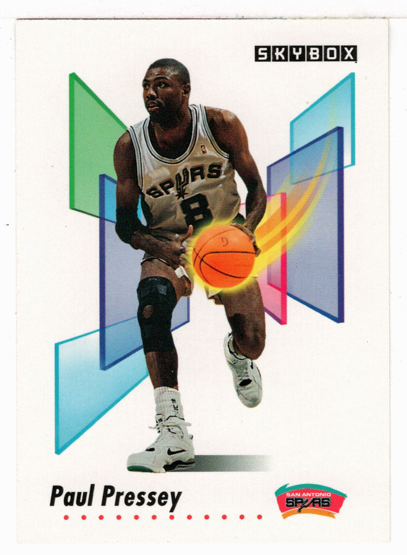 Paul Pressey - San Antonio Spurs (NBA Basketball Card) 1991-92 Skybox # 260 Mint