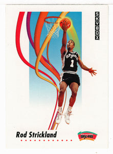 Rod Strickland - San Antonio Spurs (NBA Basketball Card) 1991-92 Skybox # 263 Mint