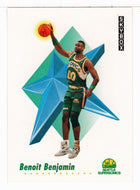 Benoit Benjamin - Seattle SuperSonics (NBA Basketball Card) 1991-92 Skybox # 266 Mint