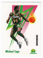 Michael Cage - Seattle SuperSonics (NBA Basketball Card) 1991-92 Skybox # 267 Mint