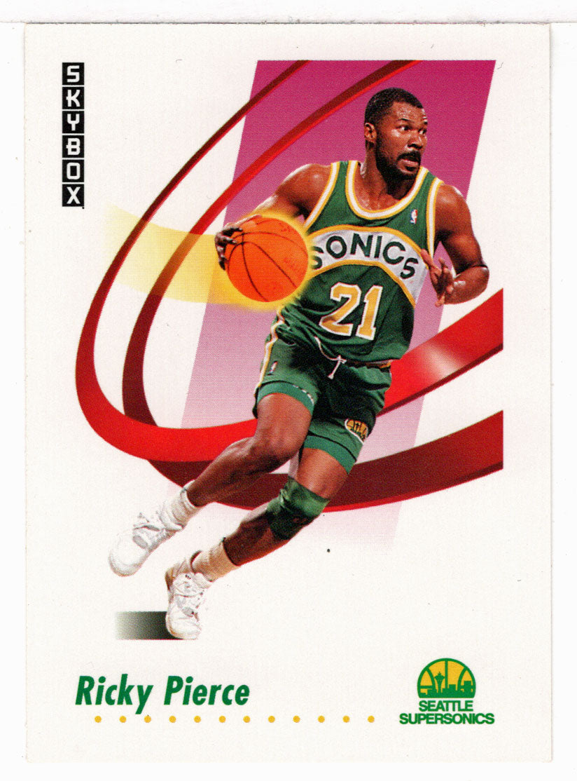 Ricky Pierce - Seattle SuperSonics (NBA Basketball Card) 1991-92 Skybox # 269 Mint
