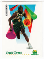 Sedale Threatt - Seattle SuperSonics (NBA Basketball Card) 1991-92 Skybox # 275 Mint