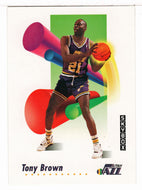 Tony Brown - Utah Jazz (NBA Basketball Card) 1991-92 Skybox # 278 Mint