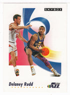 Delaney Rudd - Utah Jazz (NBA Basketball Card) 1991-92 Skybox # 284 Mint