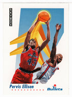 Pervis Ellison - Washington Bullets (NBA Basketball Card) 1991-92 Skybox # 289 Mint
