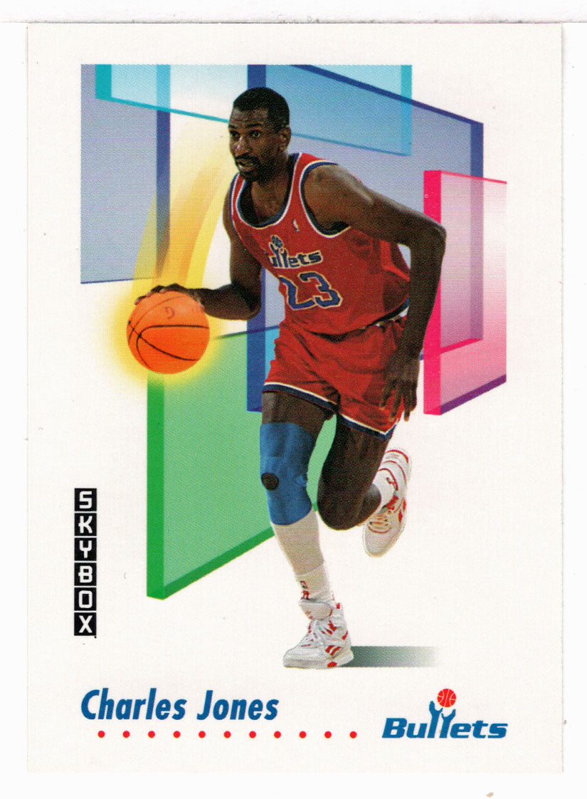 Charles Jones - Washington Bullets (NBA Basketball Card) 1991-92 Skybox # 293 Mint