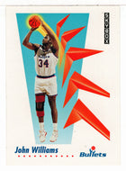 John Williams - Washington Bullets (NBA Basketball Card) 1991-92 Skybox # 296 Mint