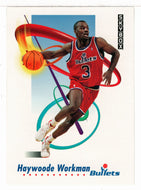 Haywoode Workman RC - Washington Bullets (NBA Basketball Card) 1991-92 Skybox # 297 Mint