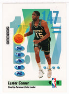 Lester Conner - Milwaukee Bucks - League Leaders (NBA Basketball Card) 1991-92 Skybox # 299 Mint