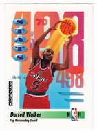 Darrell Walker - Washington Bullets - League Leaders (NBA Basketball Card) 1991-92 Skybox # 304 Mint