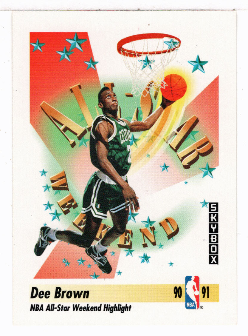 Dee Brown - Boston Celtics - NBA All-Star Weekend (NBA Basketball Card) 1991-92 Skybox # 315 Mint