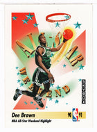 Dee Brown - Boston Celtics - NBA All-Star Weekend (NBA Basketball Card) 1991-92 Skybox # 315 Mint