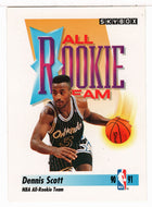 Dennis Scott - Orlando Magic - All Rookie Team (NBA Basketball Card) 1991-92 Skybox # 320 Mint