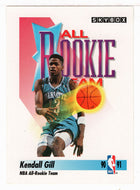 Kendall Gill - Charlotte Hornets - All Rookie Team (NBA Basketball Card) 1991-92 Skybox # 321 Mint