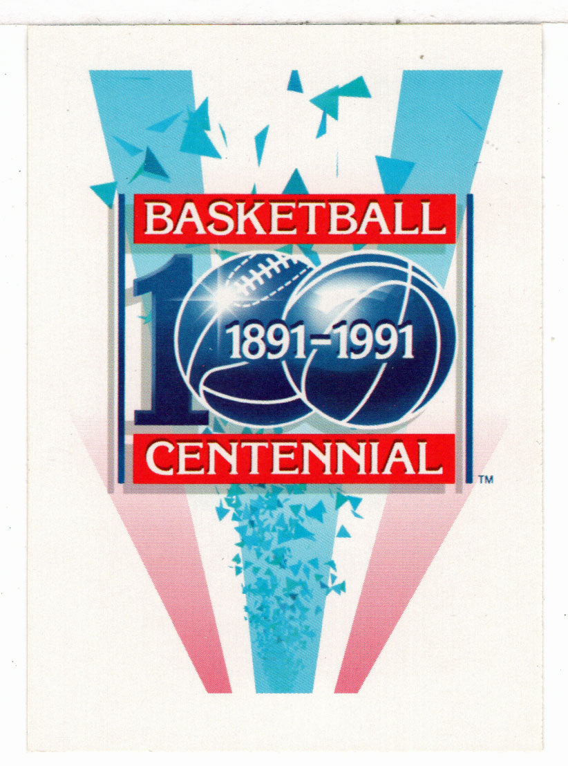 Centennial Logo - Basketball Centennial (NBA Basketball Card) 1991-92 Skybox # 328 Mint
