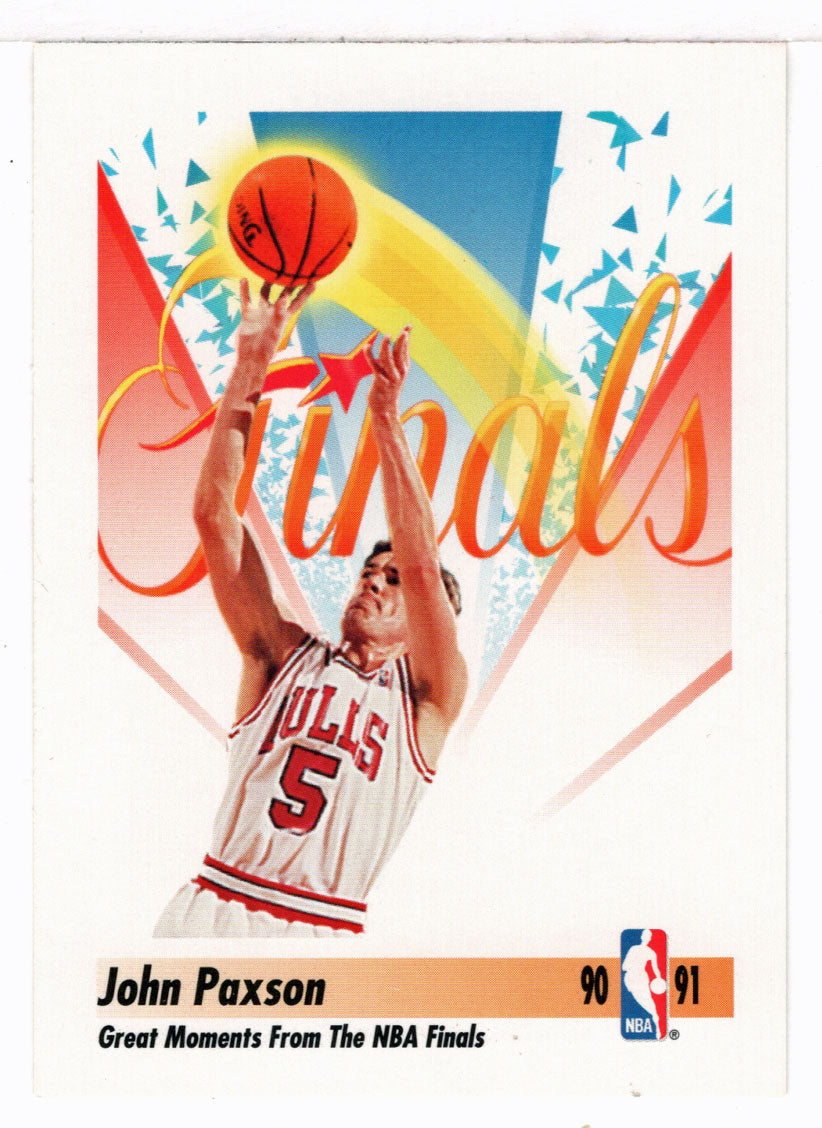 John Paxson - Chicago Bulls - The Finals (NBA Basketball Card) 1991-92 Skybox # 336 Mint