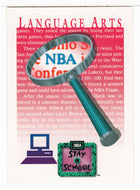 Language Arts - Stay In School (NBA Basketball Card) 1991-92 Skybox # 338 Mint