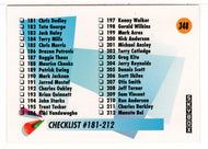 Checklist # 4 (NBA Basketball Card) 1991-92 Skybox # 348 Mint