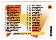 Checklist # 5 (NBA Basketball Card) 1991-92 Skybox # 349 Mint