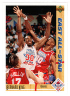 Bernard King - Washington Bullets - All-Star (NBA Basketball Card) 1991-92 Upper Deck # 65 Mint