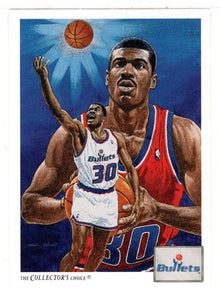 Bernard King - Washington Bullets Checklist (NBA Basketball Card) 1991-92 Upper Deck # 74 Mint