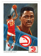 Dominique Wilkins - Atlanta Hawks Checklist (NBA Basketball Card) 1991-92 Upper Deck # 79 Mint