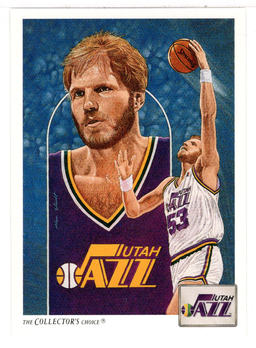 Mark Eaton - Utah Jazz Checklist (NBA Basketball Card) 1991-92 Upper Deck # 82 Mint