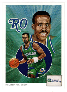 Rolando Blackman - Dallas Mavericks Checklist (NBA Basketball Card) 1991-92 Upper Deck # 87 Mint