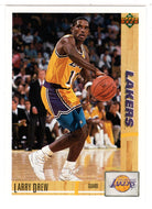 Larry Drew - Los Angeles Lakers (NBA Basketball Card) 1991-92 Upper Deck # 104 Mint