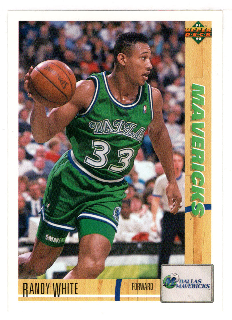 Randy White - Dallas Mavericks (NBA Basketball Card) 1991-92 Upper