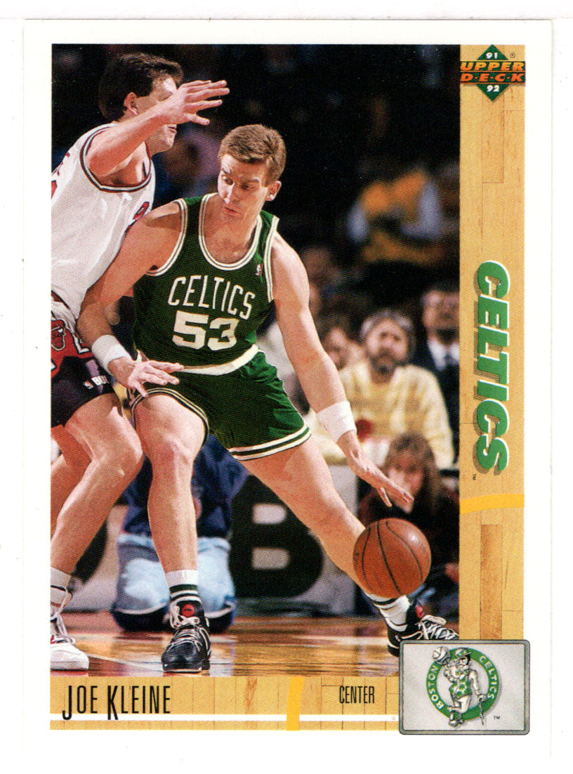 Joe Kleine - Boston Celtics (NBA Basketball Card) 1991-92 Upper Deck # 107 Mint