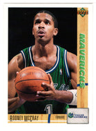 Rodney McCray - Dallas Mavericks (NBA Basketball Card) 1991-92 Upper Deck # 109 Mint