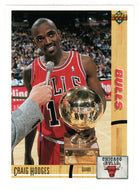 Craig Hodges - Chicago Bulls (NBA Basketball Card) 1991-92 Upper Deck # 148 Mint