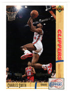 Charles Smith - Los Angeles Clippers (NBA Basketball Card) 1991-92 Upper Deck # 161 Mint