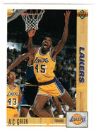 A.C. Green - Los Angeles Lakers (NBA Basketball Card) 1991-92 Upper Deck # 177 Mint