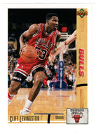 Cliff Levingston - Chicago Bulls (NBA Basketball Card) 1991-92 Upper Deck # 187 Mint