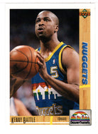 Kenny Battle - Denver Nuggets (NBA Basketball Card) 1991-92 Upper Deck # 209 Mint