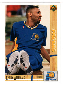 Kenny Williams - Indiana Pacers (NBA Basketball Card) 1991-92 Upper Deck # 211 Mint