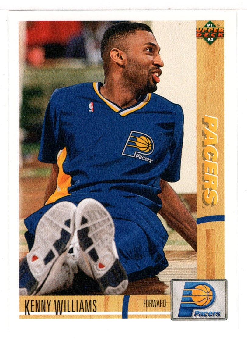 Kenny Williams - Indiana Pacers (NBA Basketball Card) 1991-92 Upper Deck # 211 Mint