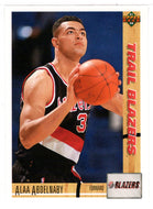 Alaa Abdelnaby - Portland Trail Blazers (NBA Basketball Card) 1991-92 Upper Deck # 213 Mint