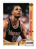 Kevin Duckworth - Portland Trail Blazers (NBA Basketball Card) 1991-92 Upper Deck # 216 Mint