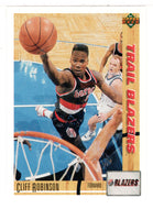 Cliff Robinson - Portland Trail Blazers (NBA Basketball Card) 1991-92 Upper Deck # 220 Mint