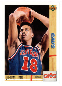 John Williams - Cleveland Cavaliers (NBA Basketball Card) 1991-92 Upper Deck # 249 Mint