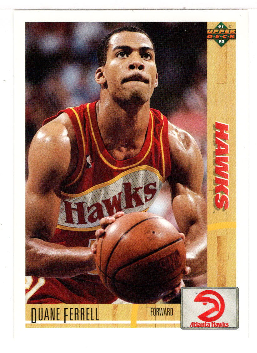 Duane Ferrell - Atlanta Hawks (NBA Basketball Card) 1991-92 Upper Deck # 274 Mint