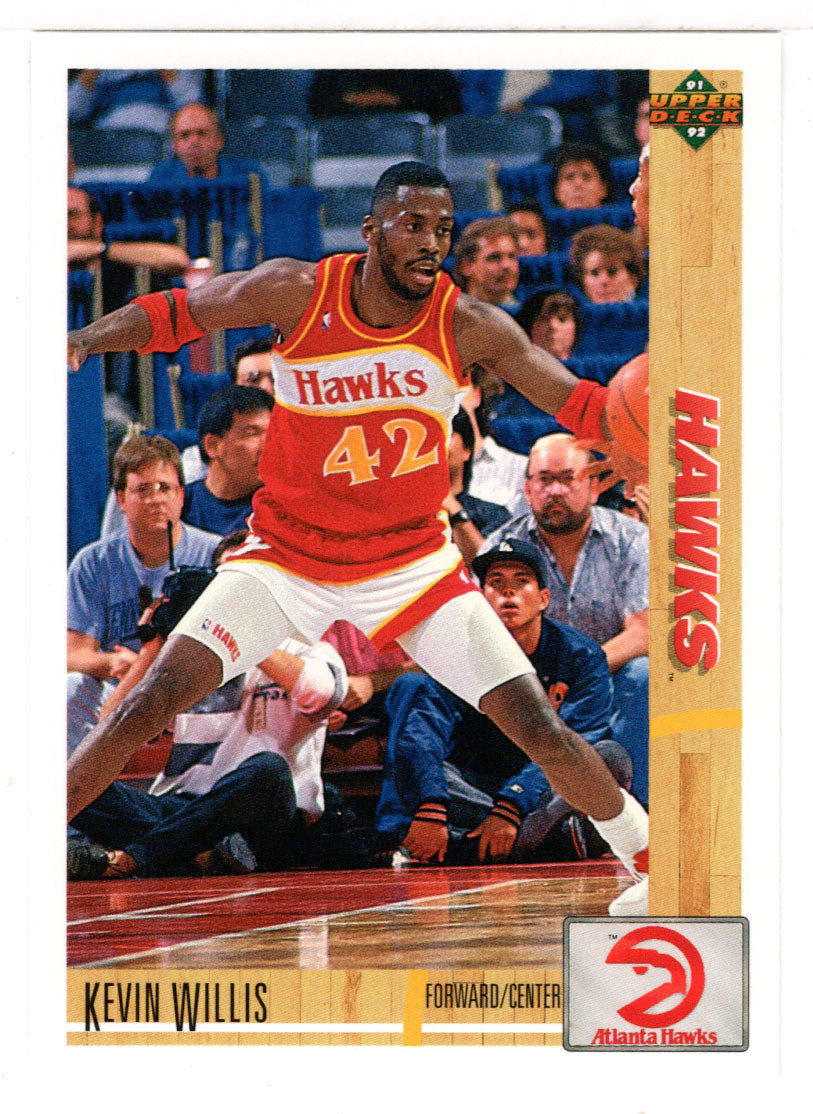 Kevin Willis - Atlanta Hawks (NBA Basketball Card) 1991-92 Upper Deck # 278 Mint