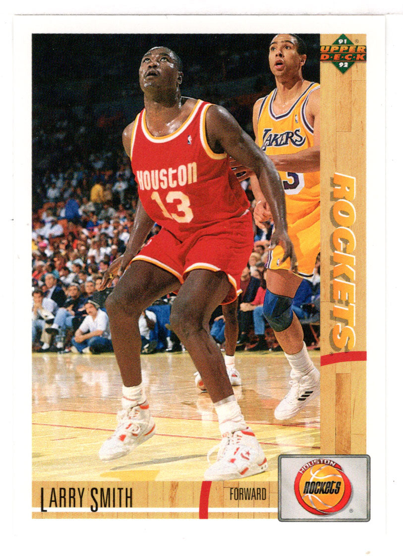 Larry Smith - Houston Rockets (NBA Basketball Card) 1991-92 Upper Deck # 280 Mint