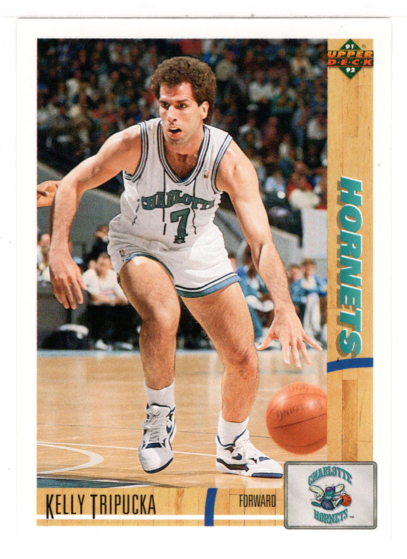 Kelly Tripucka - Charlotte Hornets (NBA Basketball Card) 1991-92